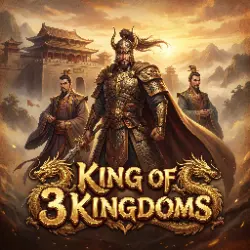 King of 3 Kingdoms slot game at Avantgarde Casino for United Kingdom players